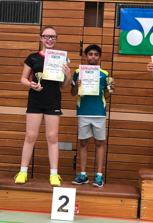 Mannavan 2.Platz Mixed, A-Turnier, Mössingen