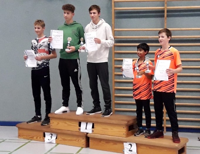 Mannavan bei U 17 HD 2. Platz,  Neusäß